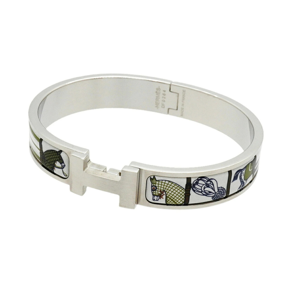 HERMES Silver Bracelet